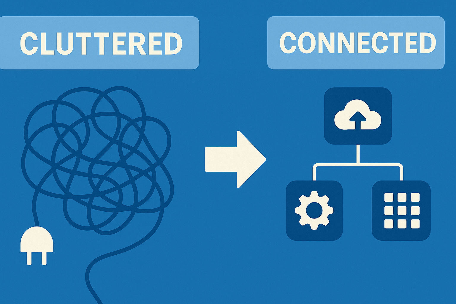 Cluttered vs. Connected: The Workflow Gap