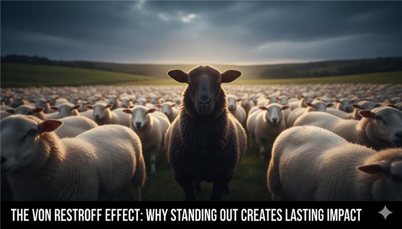 The Von Restorff Effect: Why Standing Out Gets Remembered